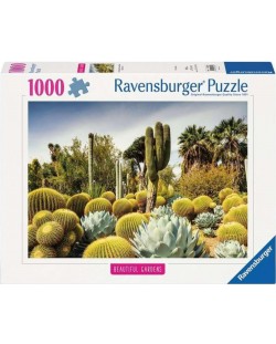 Puzzle Ravensburger  din 1000 de piese - Grădina deșertului Huntington