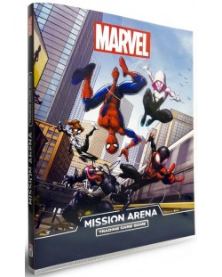 Dosar de stocare card Marvel Mission Arena TCG: Spider-Man