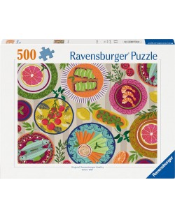 Puzzle Ravensburger din  500 piese - Un picnic delicios