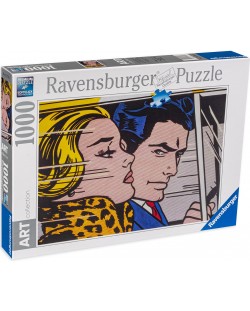 1000 piese puzzle Ravensburger - in masina