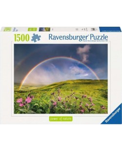 Puzzle Ravensburger  din  1500 piese - Curcubeu minunat