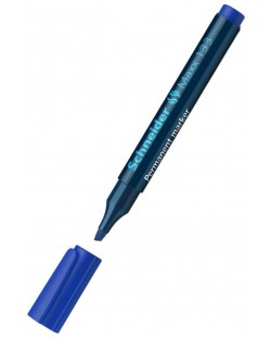 Marker permanent Schneider Maxx 133 - Vârf teşit, albastru
