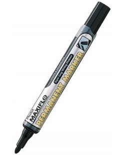 Marker permanent Pentel - Maxiflo, 1.2 mm, negru