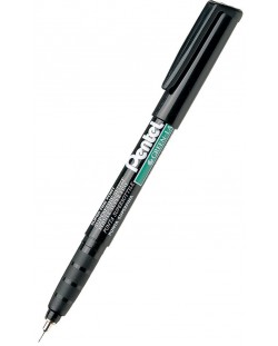 Marker permanent Pentel - NMF50, 0.6 mm, negru
