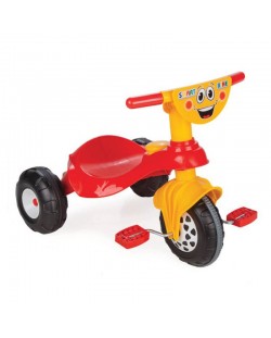 Tricicleta cu pedale pentru copii Pilsan - Smart, negru