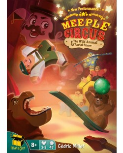 Extensie pentru jocul de societate Meeple Circus - The Wild Animal & Aerial Show
