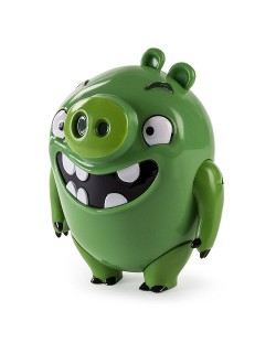 Figurina de actiune Spin master Angry Birds - The Pig, verde