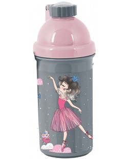 Sticlă din plastic Paso Ballerina - cu bretea, 500 ml