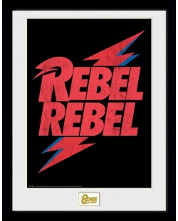 Poster cu ramă GB eye Music: David Bowie - Rebel Rebel