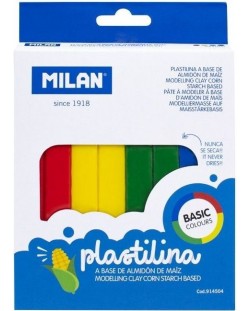 Plasticină Milan - 4 culori