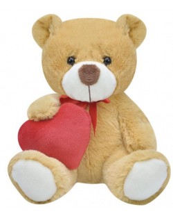 Ursuleț cu inimă Tea Toys - 20 cm