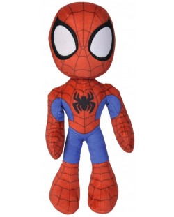 Jucărie de pluș Simba Toys - Spider-Man cu ochi luminoși, 25 cm