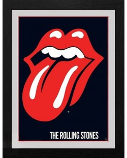 Poster cu ramă GB eye Music: The Rolling Stones - Lips