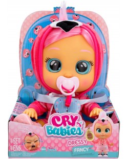 Păpușă care plânge cu lacrimi IMC Toys Cry Babies Dressy - Fancy