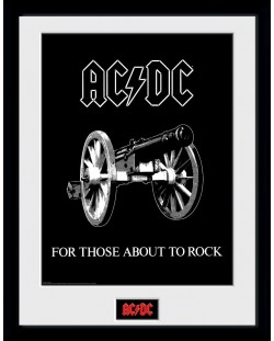 Poster cu ramă GB eye Music: AC/DC - For Those About to Rock