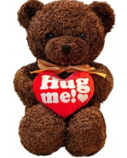 Ursuleț Tea Toys - Hug me, 30 cm, mato