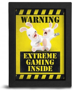 Poster cu rama The Good Gift Games: Raving Rabbids - Extreme Gaming Inside