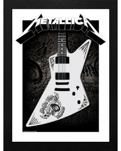 Poster înrămat GB Eye Music: Metallica - Papa Het Guitar