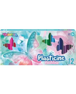 Plastilină Colorino - Dreams, 12 culori