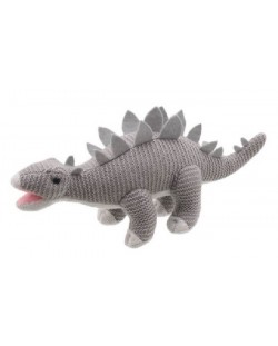 The Puppet Company Wilberry Knitted Toy - Stegosaurus, 32 cm