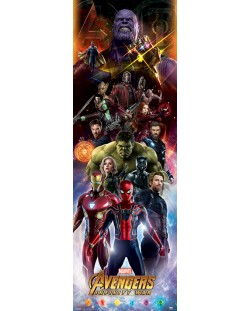 Poster pentru usa Pyramid - Avengers: Infinity War (Characters)