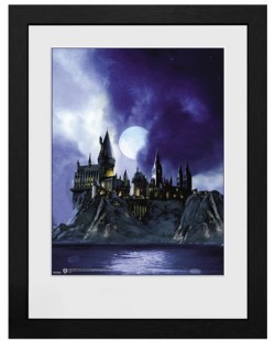 Poster cu ramă GB eye Movies: Harry Potter - Hogwarts Painted