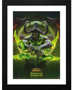 Afiș înrămat GB eye Games: World of Warcraft - Illidan