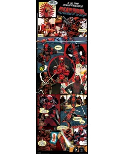 Poster pentru usa Pyramid - Deadpool (Panels)
