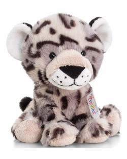 Jucarie de plus Keel Toys Pippins - Leopardul zapezilor, 14 cm 