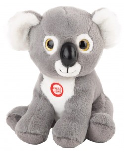 Jucărie de pluș Amek Toys  -Koala, cu sunet, 19 cm