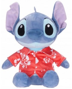 Jucărie de pluș  Disney - Cusătură cu roșu Hawaiian, 30 cm