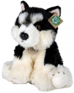 Jucărie de pluș Rappa Eco prietenii - Câine Malamute, 28 cm