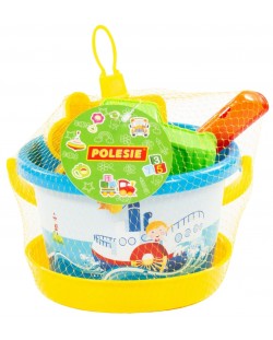 Set de plajă  Polesie Toys - 6 piese