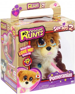 Jucarie de plus Rescue Runts Salveaza micutul - Pomeranian