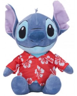 Jucărie de pluș  Disney - Stitch cămașă roșie, 30 cm