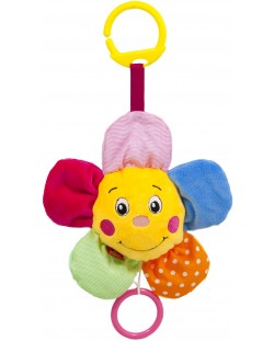 Jucărie muzicală de pluș Amek toys - floare