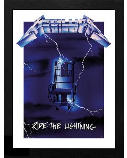 Poster cu ramă GB eye Music: Metallica - Ride the Lightning