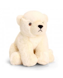 Jucarie de plus Keel Toys Eco - Urs polar, 25 cm