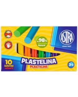 Plastilina Astra - 10 culori