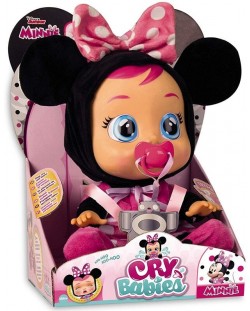 Papusa bebe-plangacios cu lacrimi IMC Toys Cry Babies - Minnie Mouse