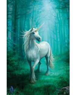Afis Pyramid Art: Anne Strokes - Forest Unicorn