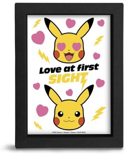 Afiș înrămat The Good Gift Games: Pokemon - Love at First Sight