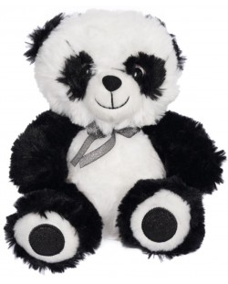 Jucărie de pluș Amek Toys - Panda așezat, 23 cm