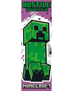 Poster de ușă GB eye Games: Minecraft - Creeper