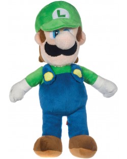 Figurină de pluș Nintendo Games: Super Mario Bros. - Luigi, 25 cm