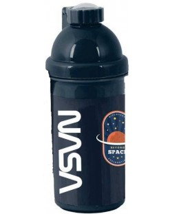 Sticla de plastic Paso NASA - cu curea de umar, 500 ml