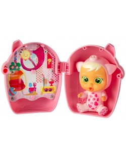 Mini papusa plangacioasa IMC Toys Cry Babies Magic Tears S1 - Roz, sortiment