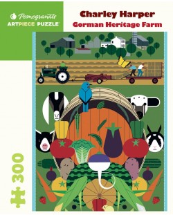 Puzzle Pomegranate de 300 piese - Gorman heritage farm, Charley Harper