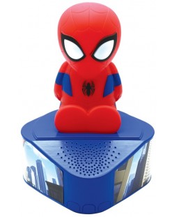 Boxa portabila Lexibook - Spider-Man BTD80SP, albastru/roșu