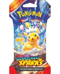 Pokemon TCG: Scarlet & Violet 8 Surging Sparks Sleeved Booster